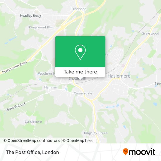 The Post Office map