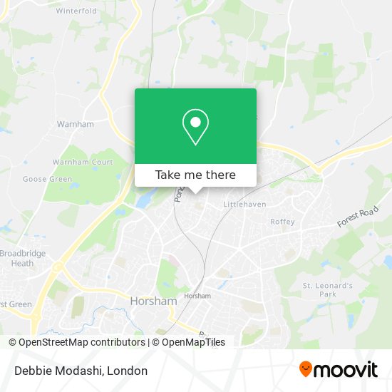 Debbie Modashi map