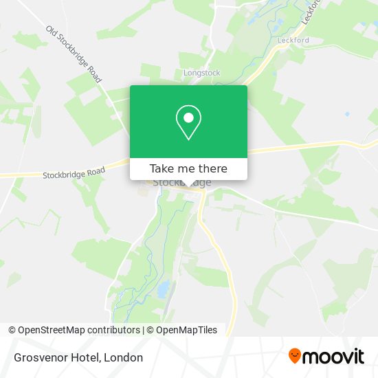 Grosvenor Hotel map
