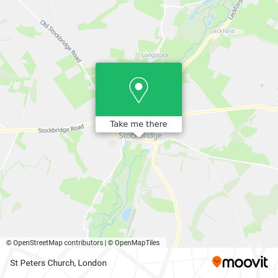 St Peters Church map