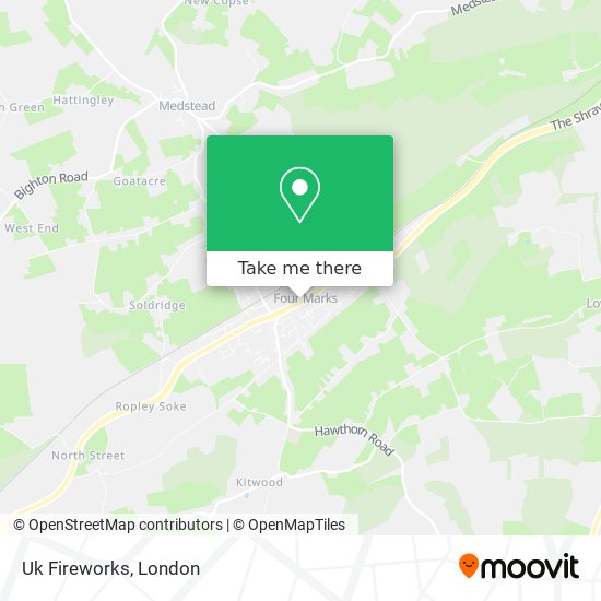 Uk Fireworks map