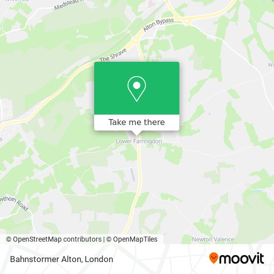Bahnstormer Alton map