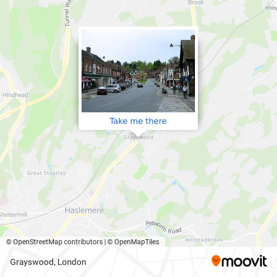 Grayswood map