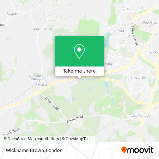 Wickhams Brown map