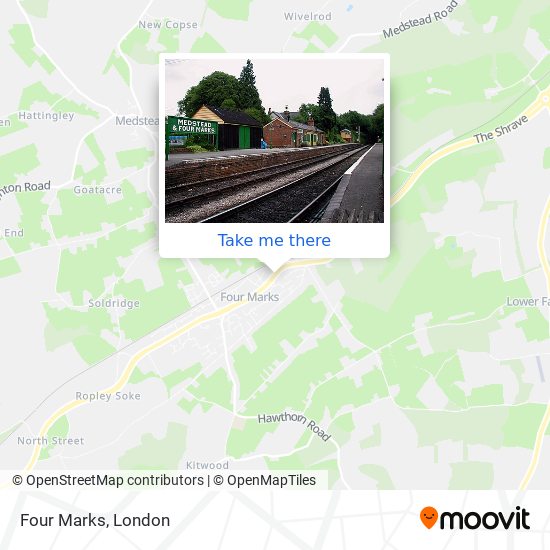 Four Marks map