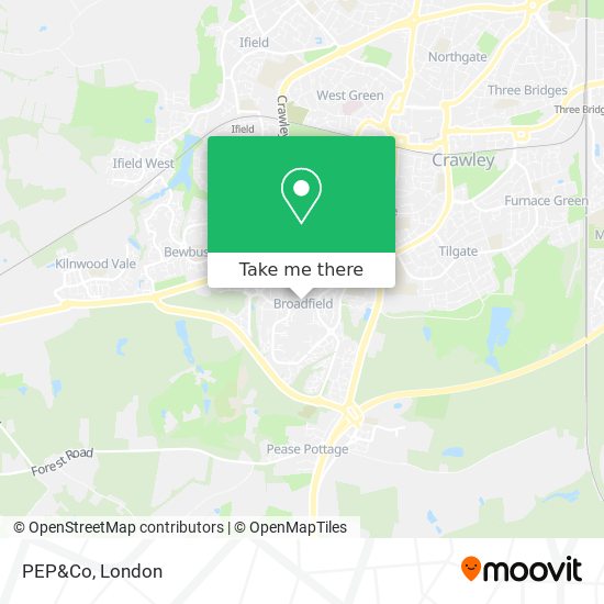 PEP&Co map