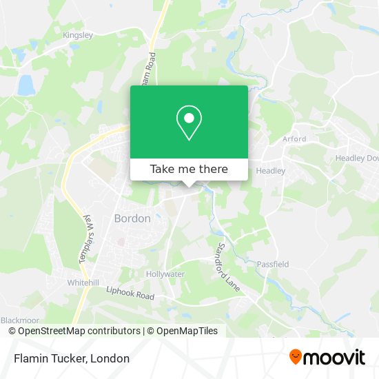 Flamin Tucker map