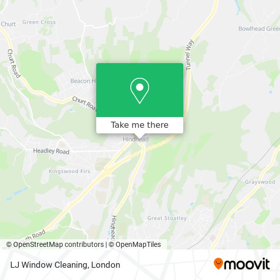 LJ Window Cleaning map