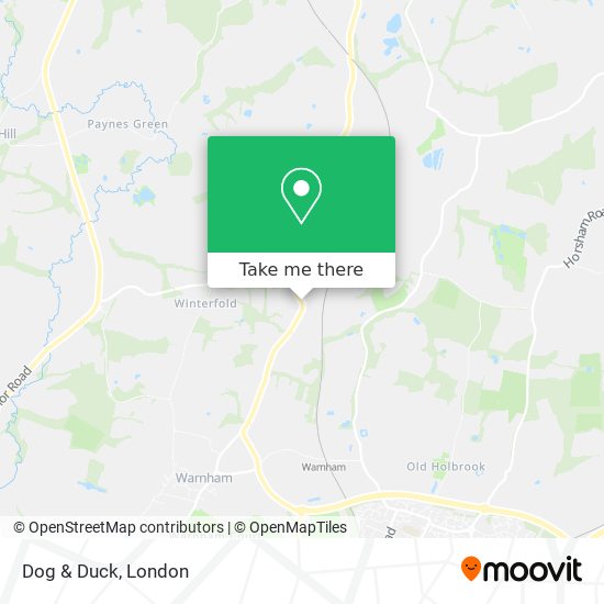 Dog & Duck map