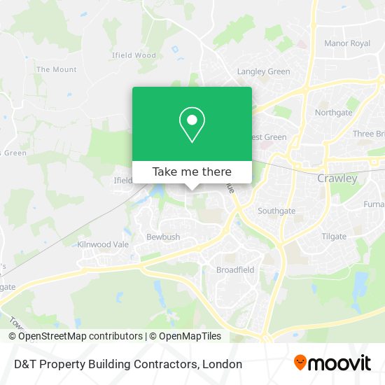 D&T Property Building Contractors map