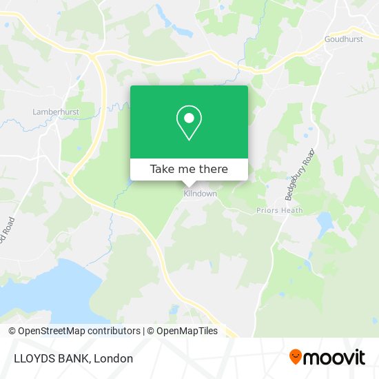 LLOYDS BANK map