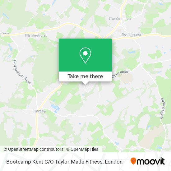 Bootcamp Kent C / O Taylor-Made Fitness map