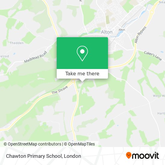 Chawton Primary School map
