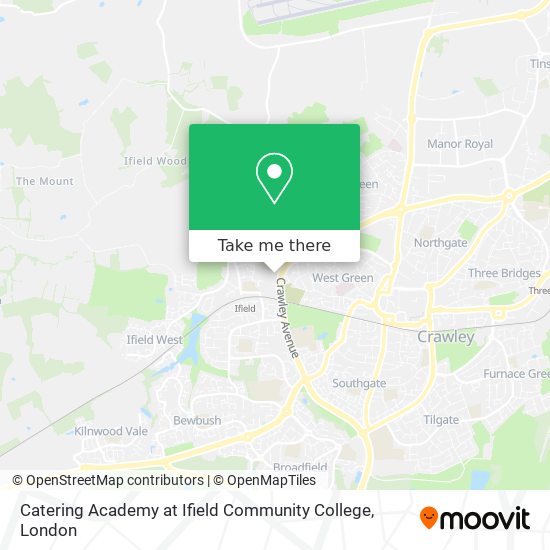 Catering Academy at Ifield Community College map