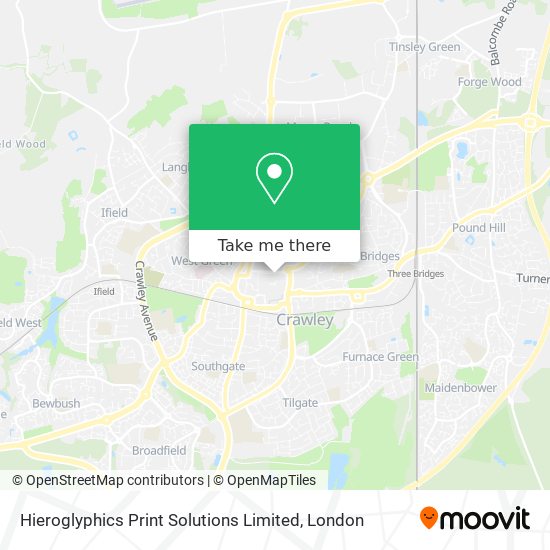 Hieroglyphics Print Solutions Limited map