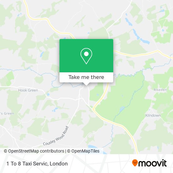 1 To 8 Taxi Servic map