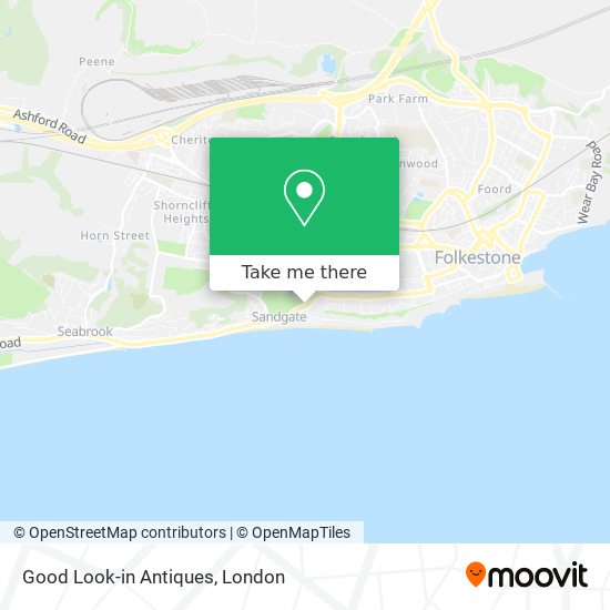 Good Look-in Antiques map