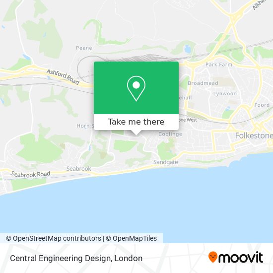 Central Engineering Design map