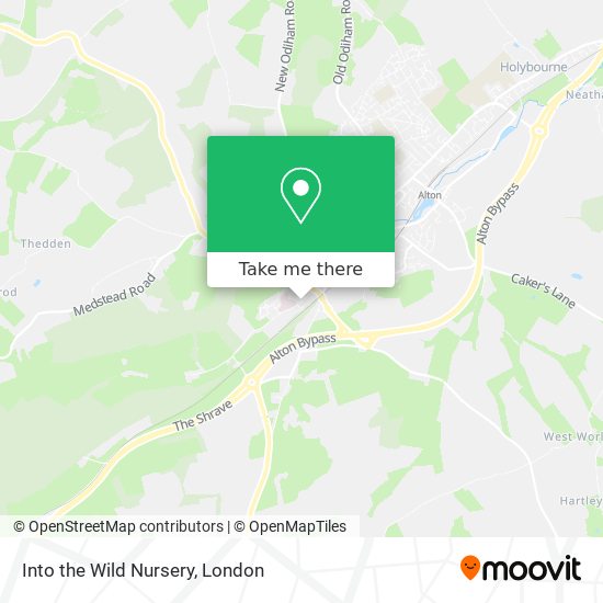 Into the Wild Nursery map