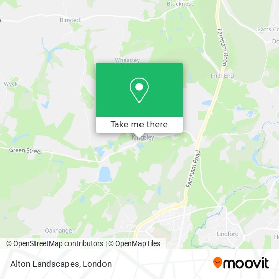 Alton Landscapes map