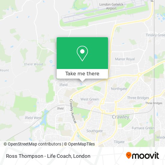 Ross Thompson - Life Coach map
