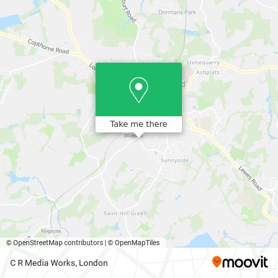 C R Media Works map