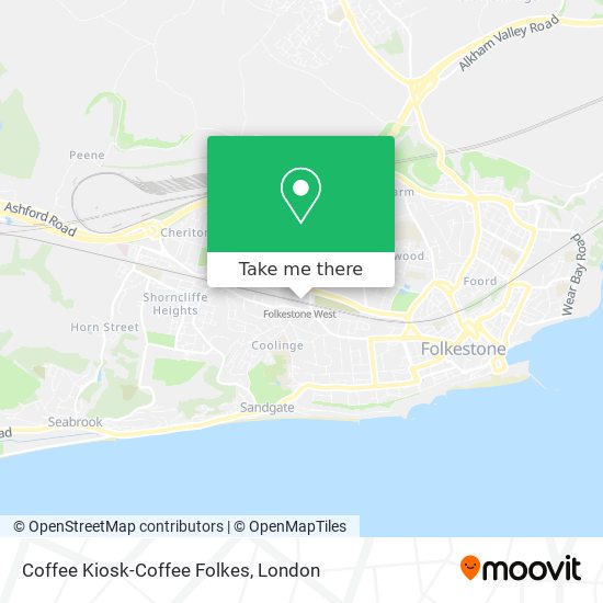 Coffee Kiosk-Coffee Folkes map