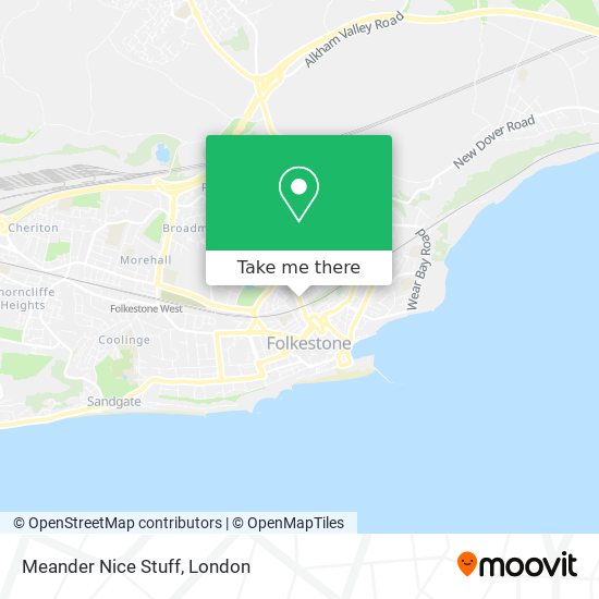 Meander Nice Stuff map