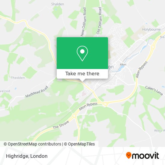 Highridge map