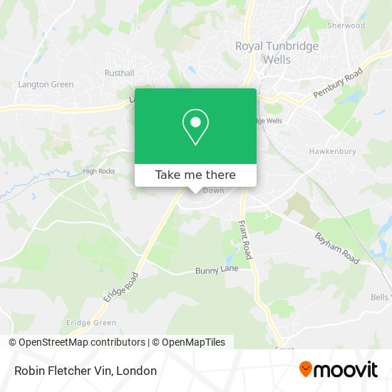 Robin Fletcher Vin map