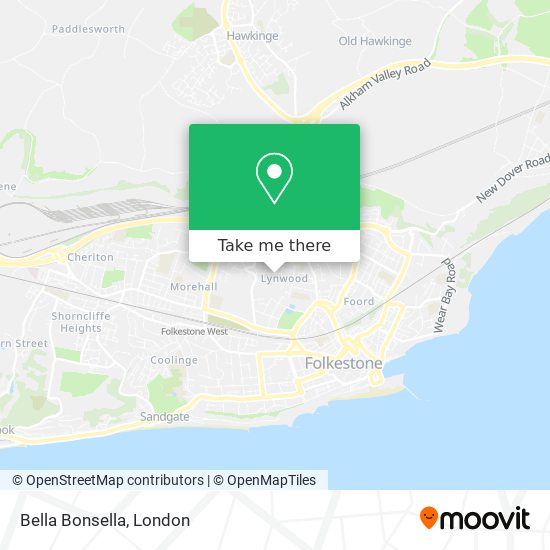 Bella Bonsella map