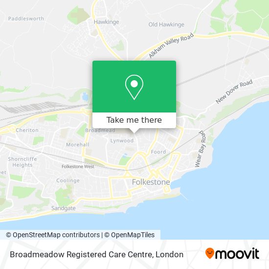 Broadmeadow Registered Care Centre map