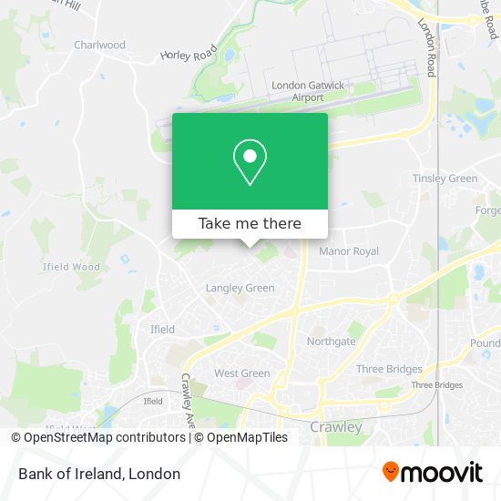 Bank of Ireland map