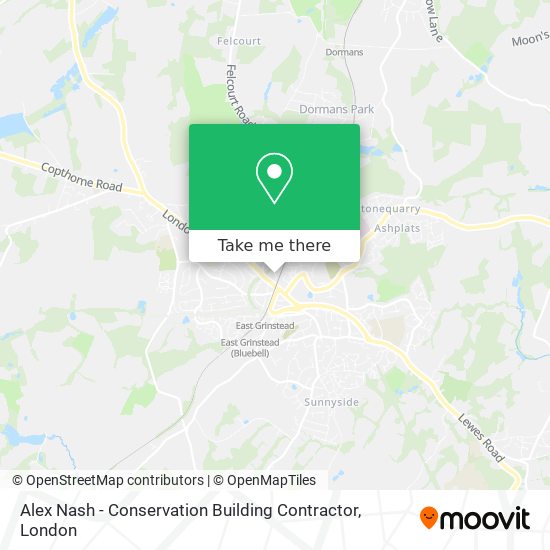 Alex Nash - Conservation Building Contractor map