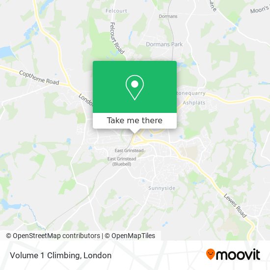 Volume 1 Climbing map