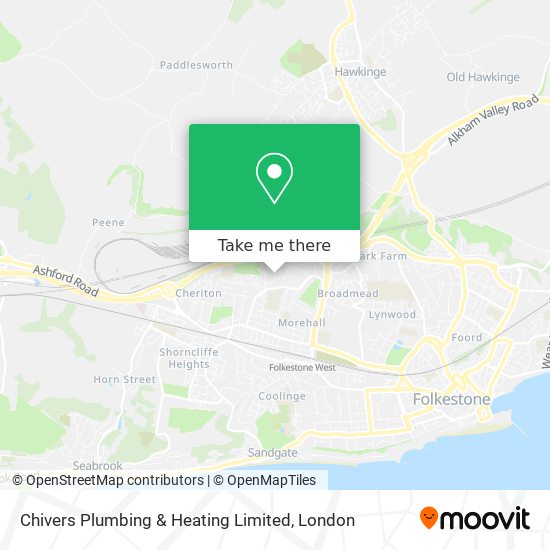 Chivers Plumbing & Heating Limited map