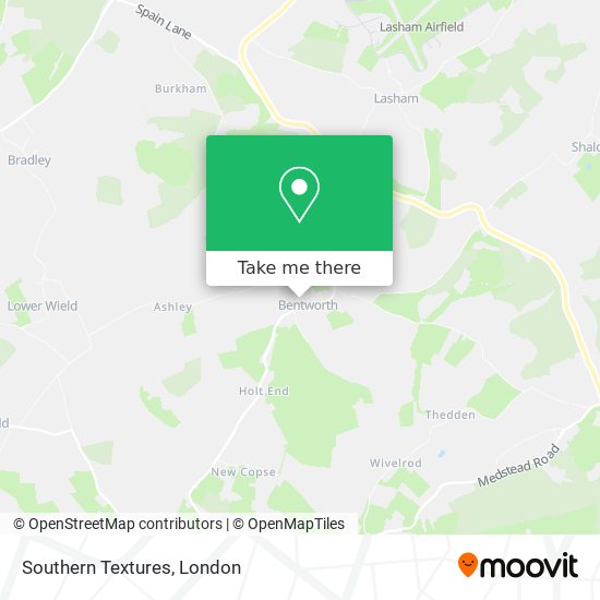 Southern Textures map