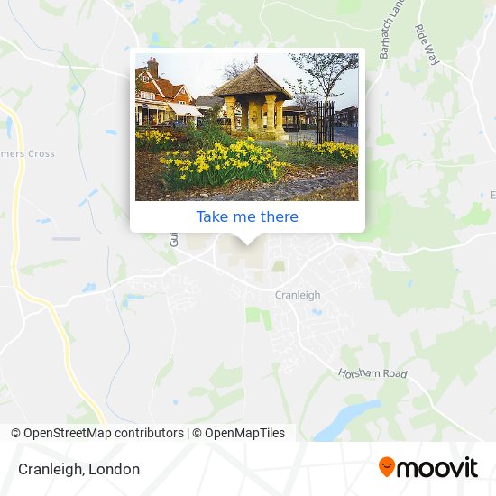 Cranleigh map