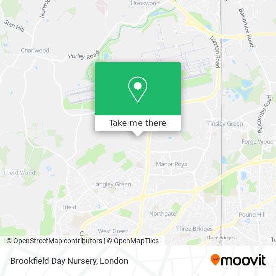 Brookfield Day Nursery map