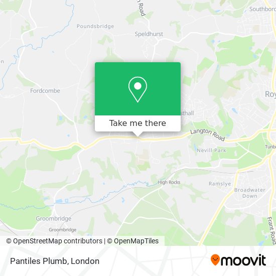 Pantiles Plumb map