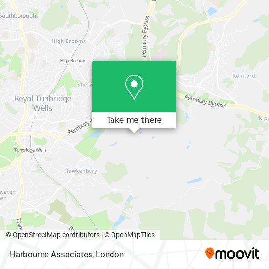 Harbourne Associates map