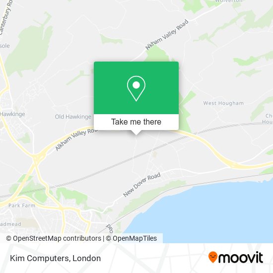 Kim Computers map