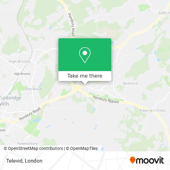 Televid map