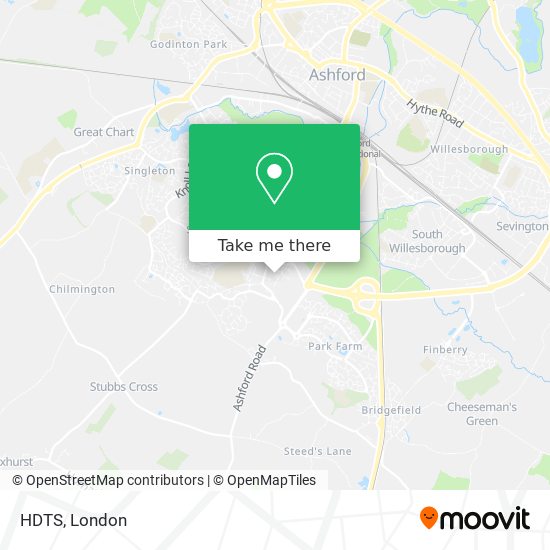 HDTS map