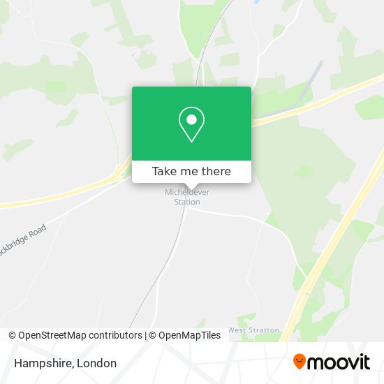 Hampshire map