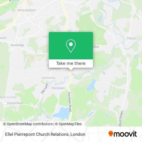 Ellel Pierrepont Church Relations map