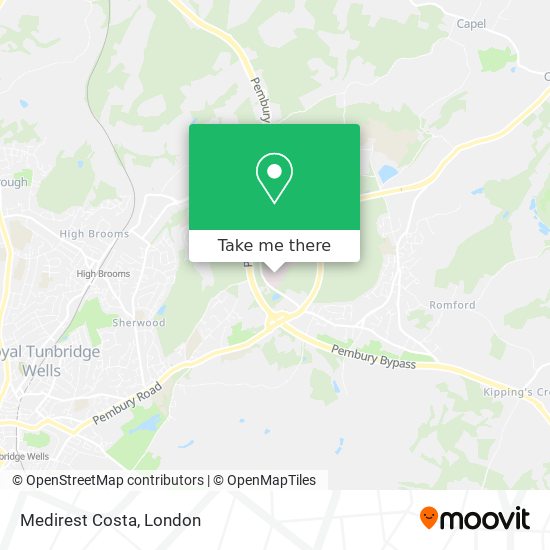 Medirest Costa map