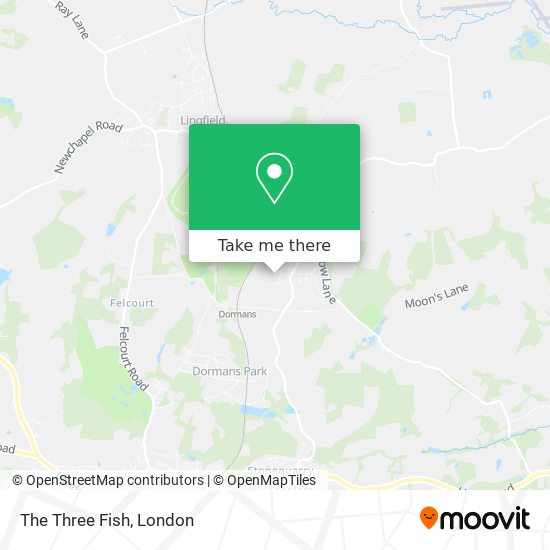 The Three Fish map