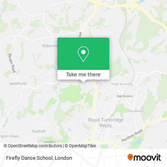 Firefly Dance School map