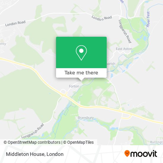 Middleton House map